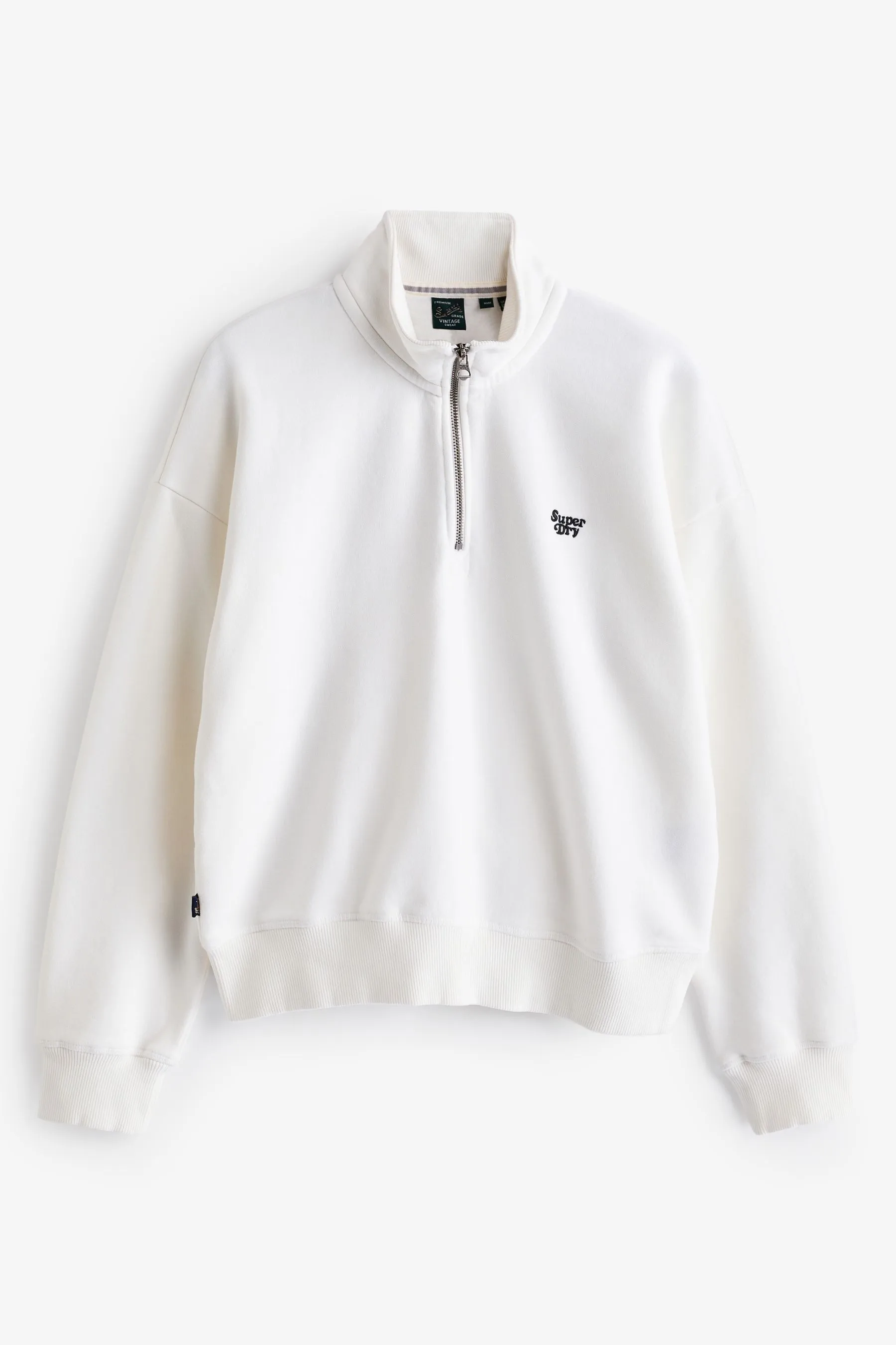 Superdry Essential - Felpa con mezza zip    