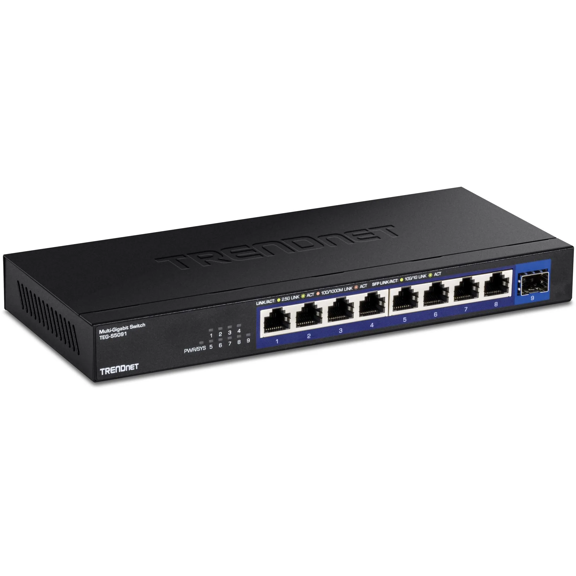 Switch Trendnet, 9 porte, No