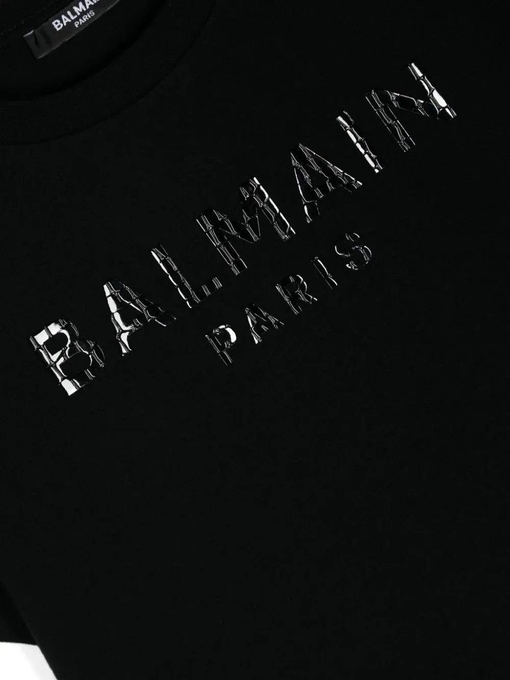 T-shirt con stampa mosaico Balmain A/I 2024