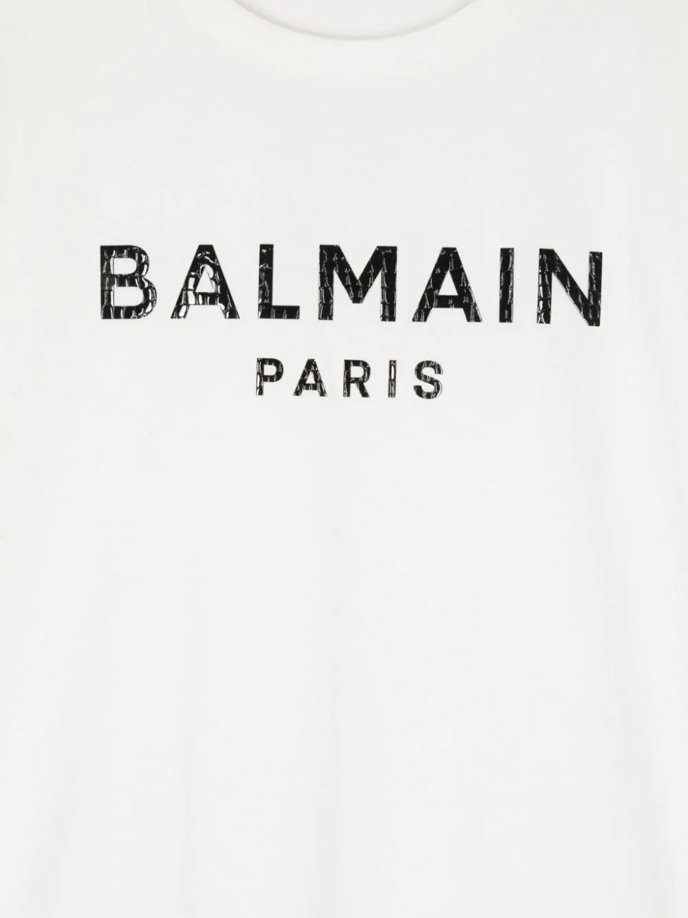 T-shirt con stampa mosaico Balmain A/I 2024