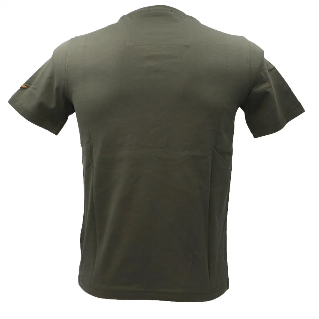 T-SHIRT M.C. 241TS2218J641 Verde Scuro