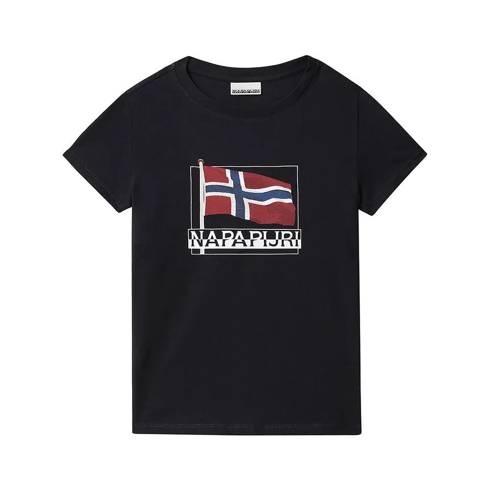  T-SHIRT NAPAPIJRI. BLU MARINO 
