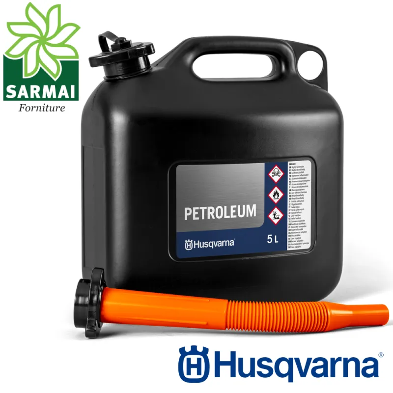 Tanica Benzina Carburante Diesel Gasolio 5 Litri beccuccio Husqvarna