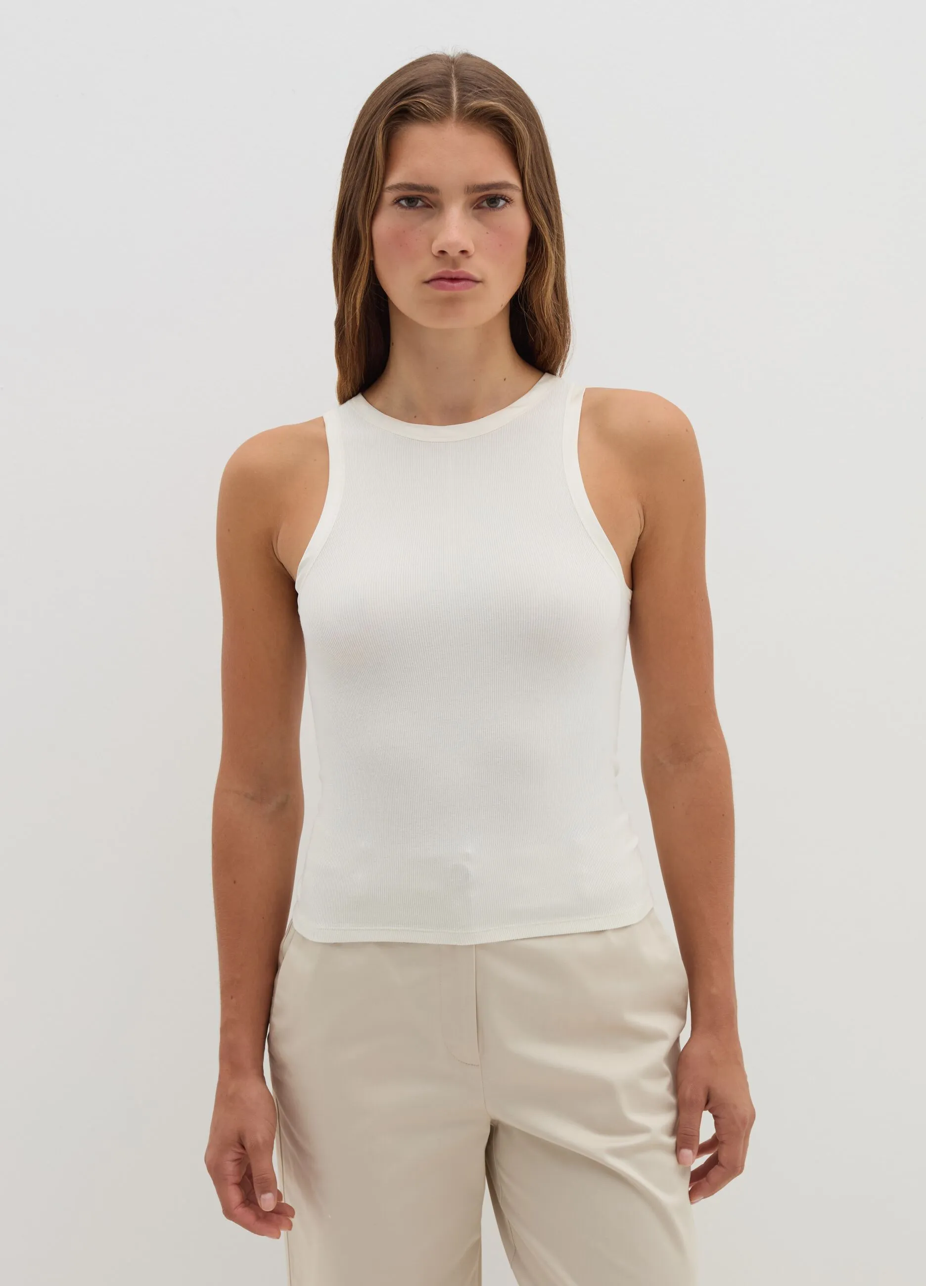 Tank top a costine