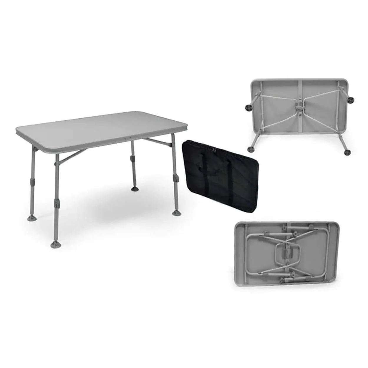 Tavolo in Alluminio con piano Mdf TITAN Conver