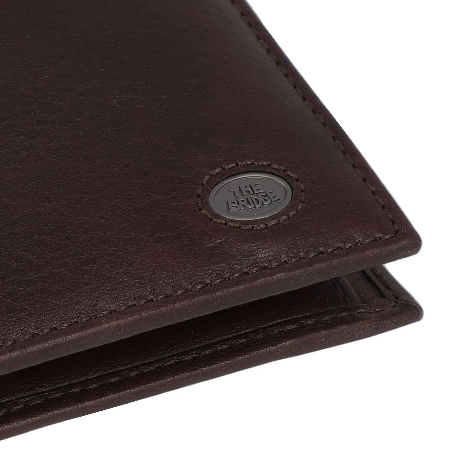 The Bridge Fabio Portafoglio Protezione RFID Pelle 11 cm