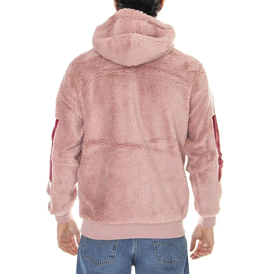 The Hundreds Overcast - Giacca Invernale con Cappuccio Uomo Rosa / Mauve    