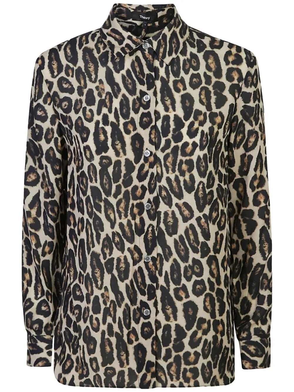 Theory-Camicia leopardata