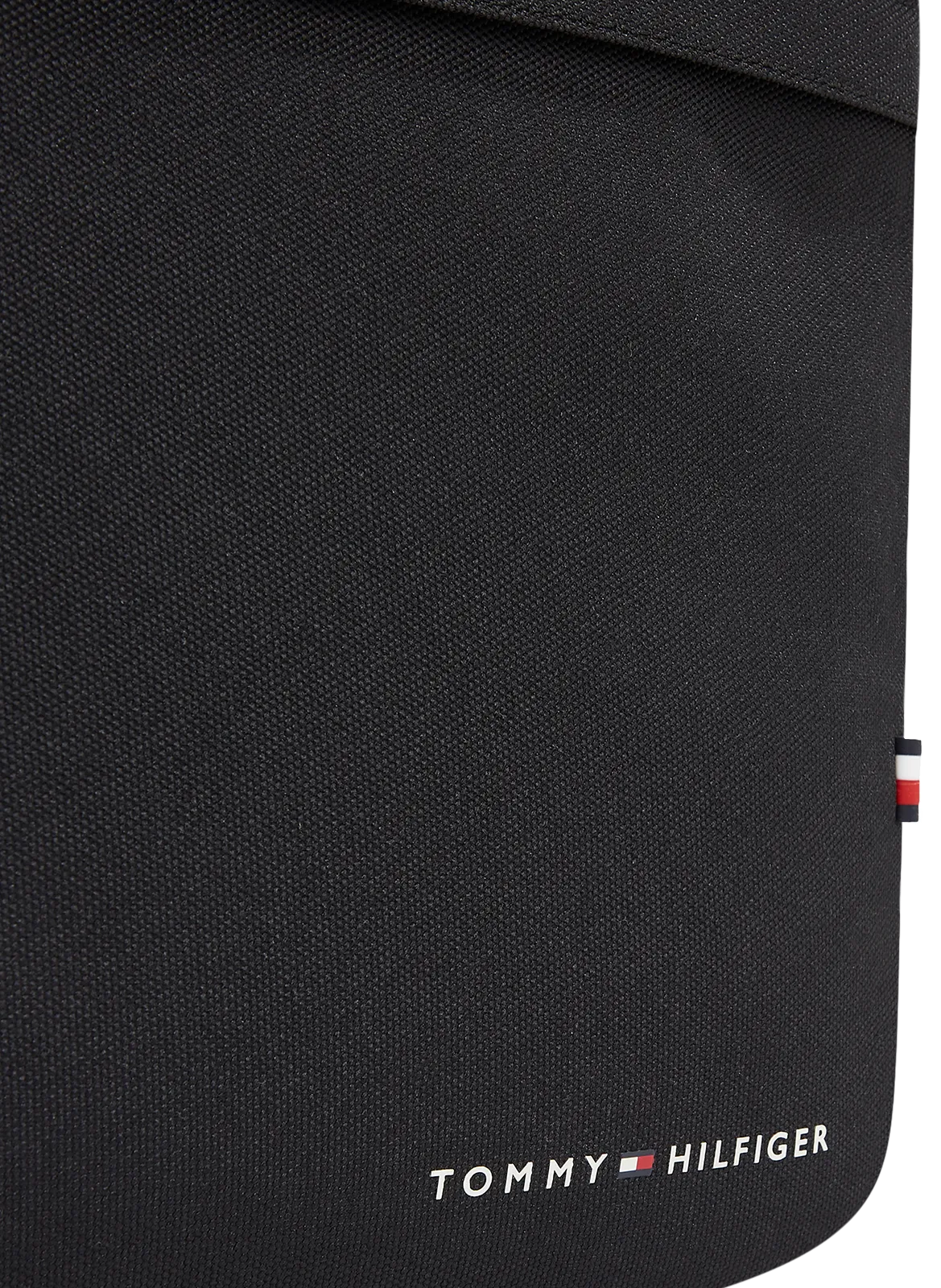  TOMMY HILFIGER   Borsa per computer in fibre riciclate | Nero