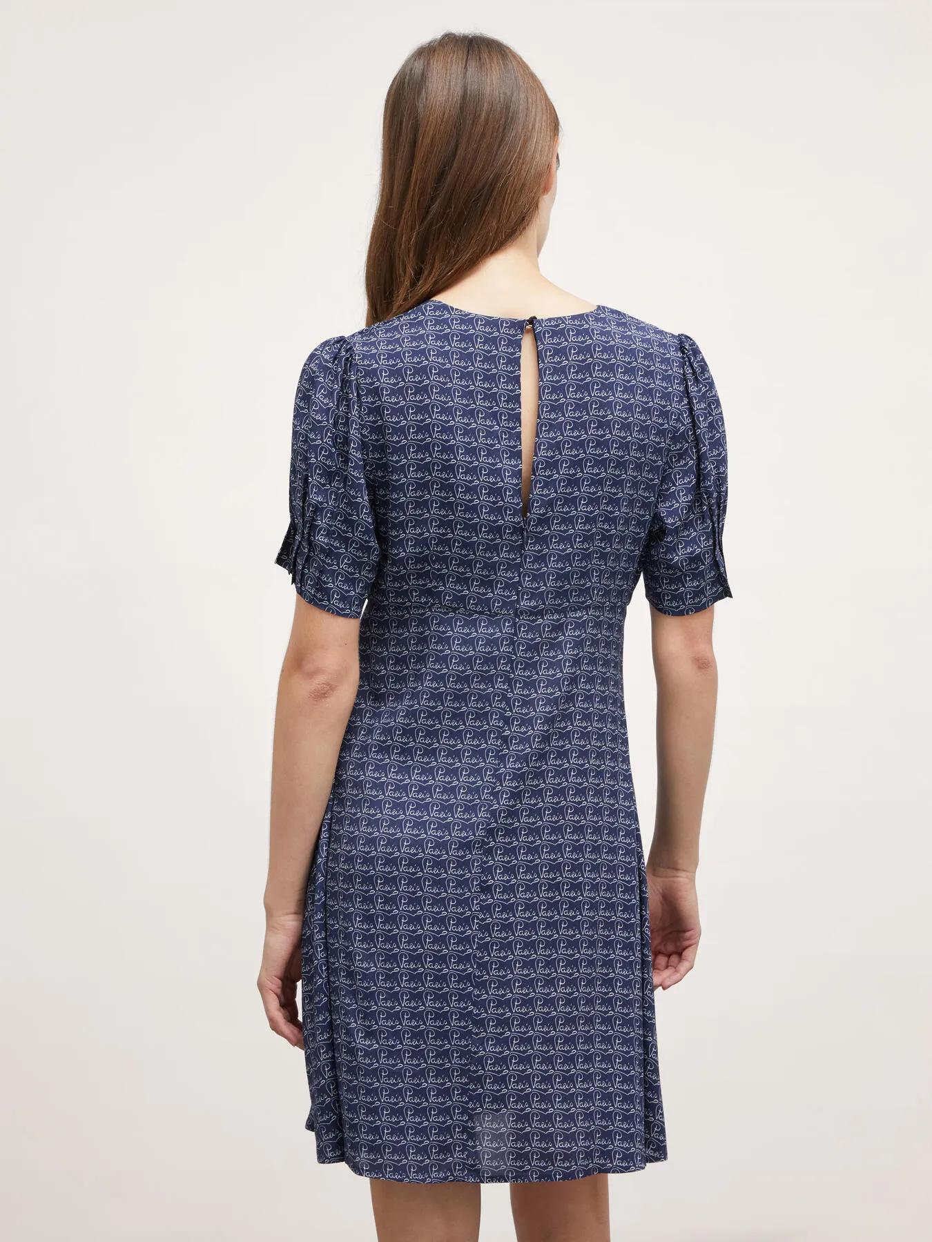 Vestito corto fantasia Paris