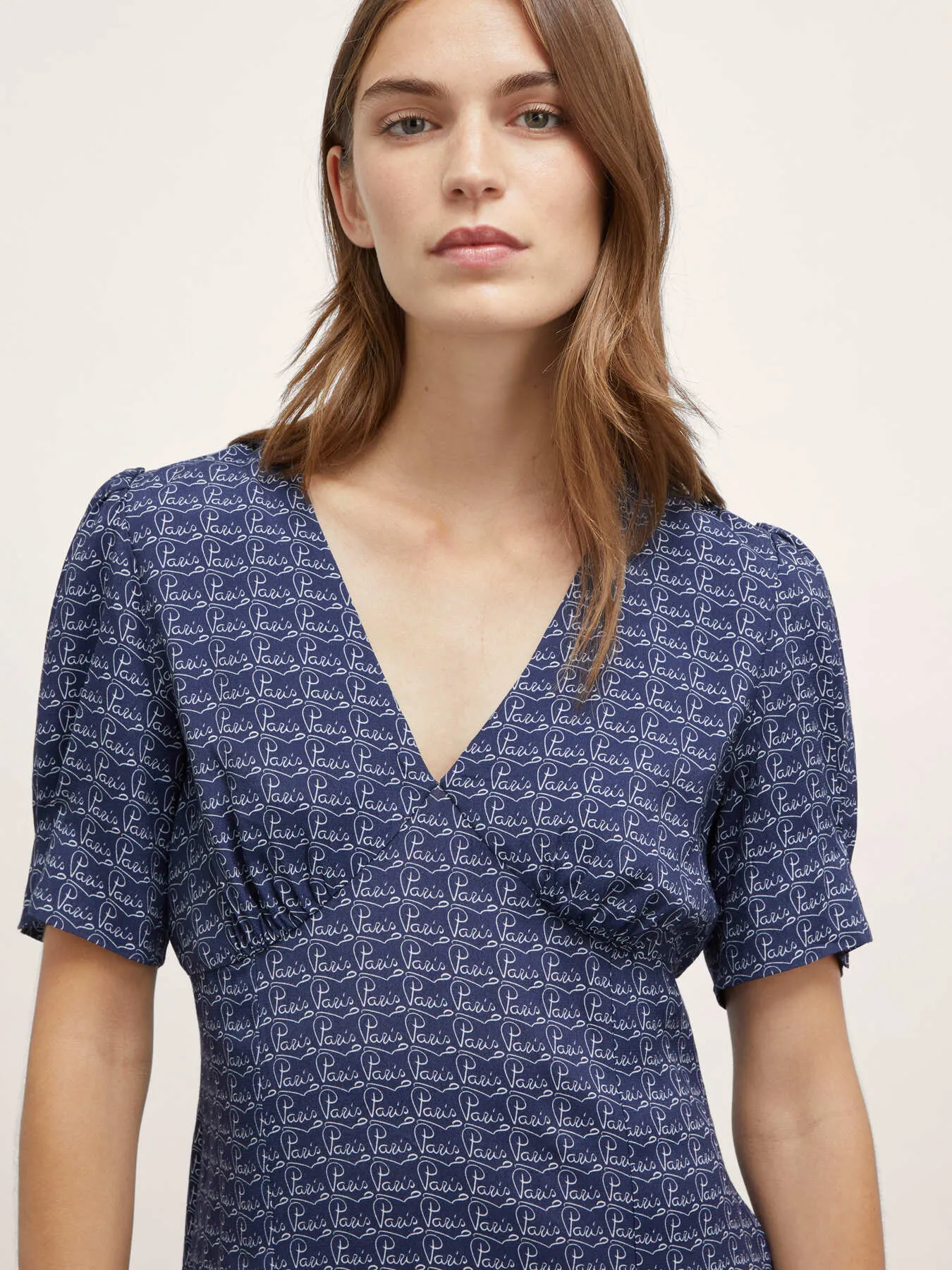 Vestito corto fantasia Paris