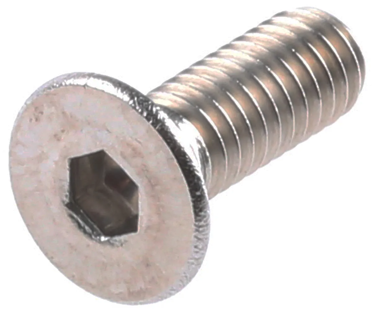 Vite a brugola con testa svasata esagonale RS PRO, M4, L. 20mm, in Acciaio inox