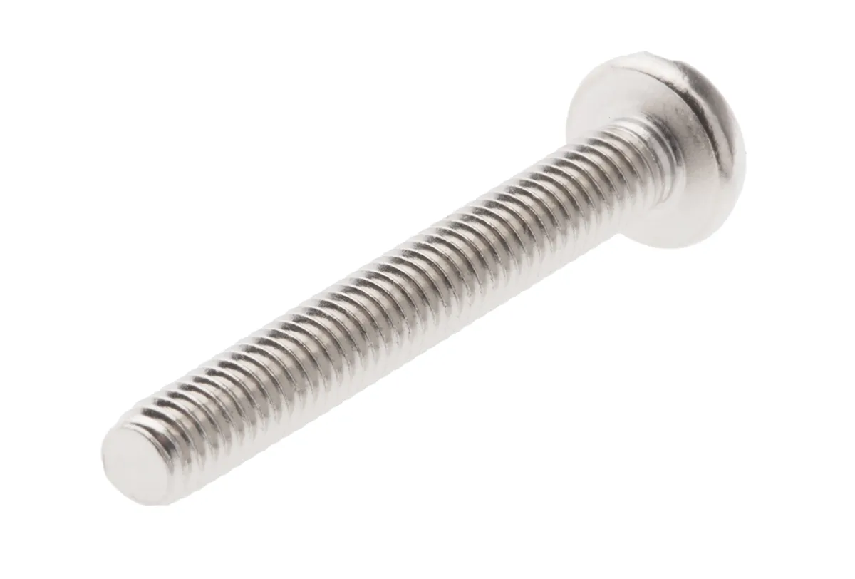 Vite metrica a testa Conica RS PRO M4, in Ottone, 30.0mm