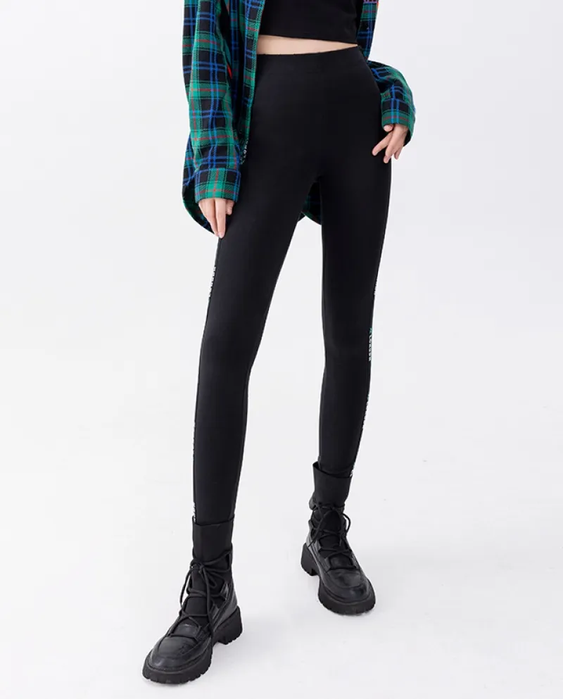 Womens New Checkerboard Hip Lift Yoga Pantaloni Leggings stretti Usura esterna