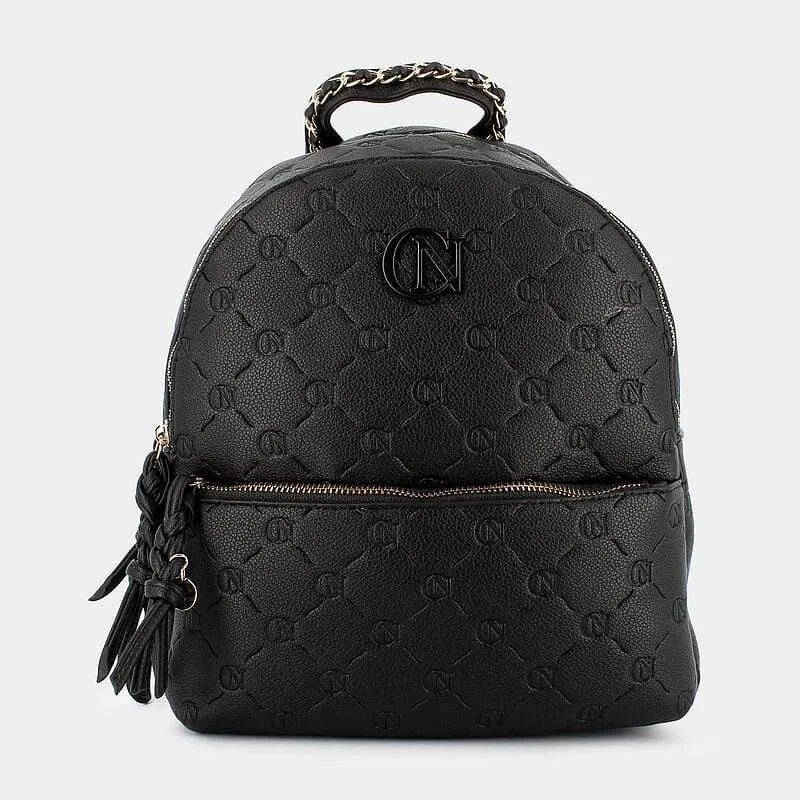 Zaino Logo Embossed All Over