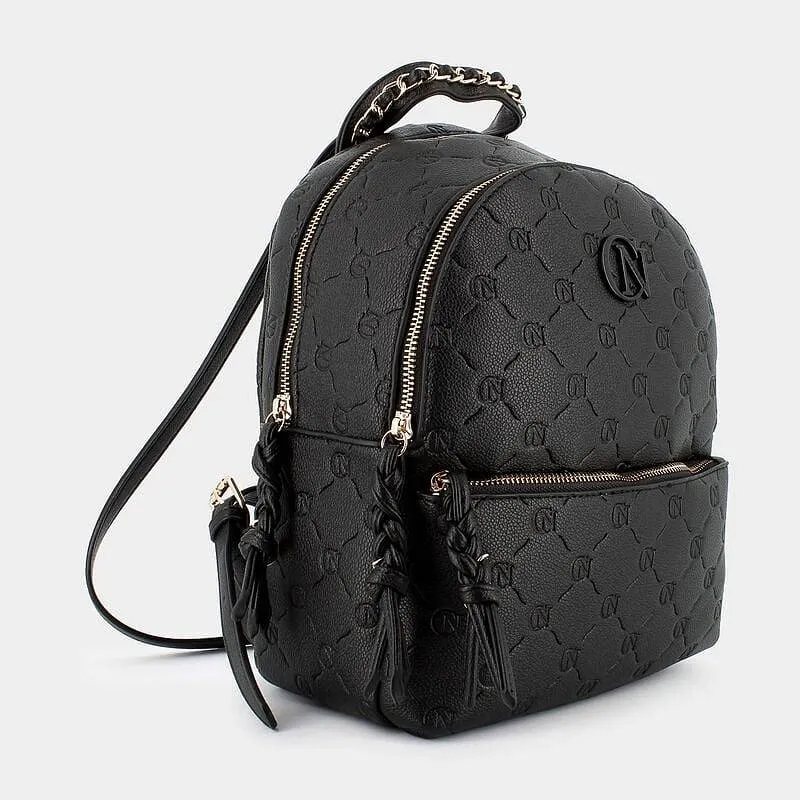 Zaino Logo Embossed All Over